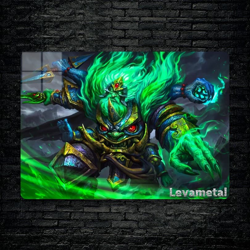 متال پوستر wraith king از گیم دوتا2 , dota2 با کد E-443