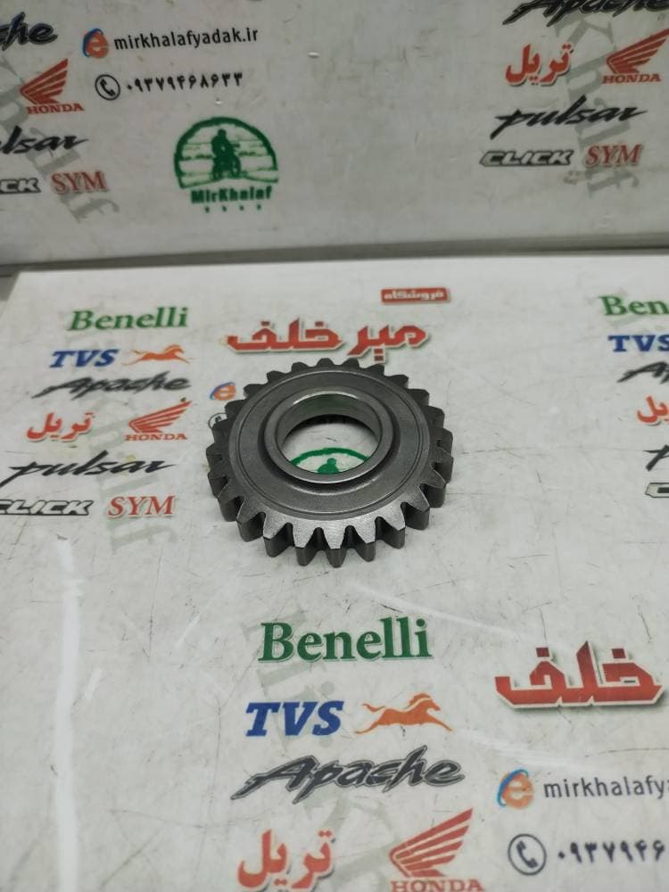 دنده حفره دار بسته کوچک گیربکس موتور بنلی 180 اصلی — تصویر ۲
