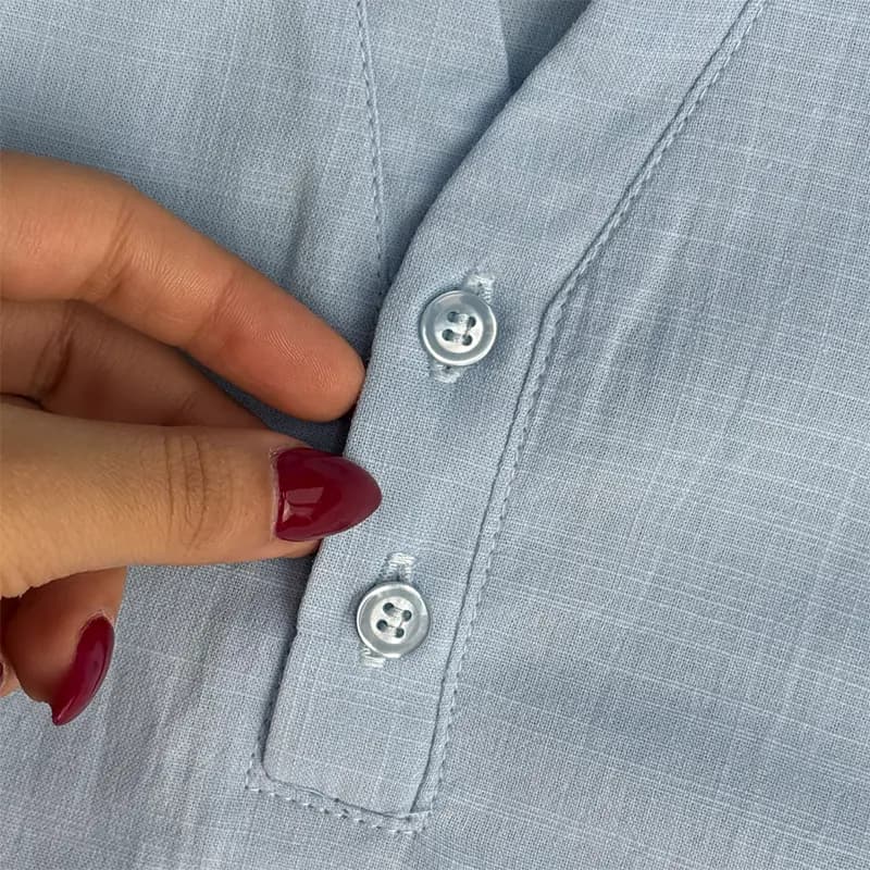 ست شومیز شلوارک پسرانه خنک مناسب بهار و تابستان کد 1271 — تصویر ۸