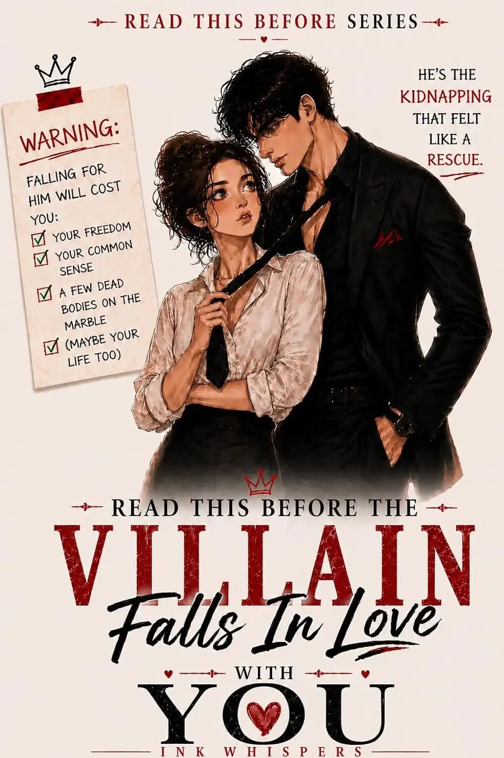 کتاب قبل از عاشق شدن شرور این را بخوان (Read This Before the Villain falls in Love with You) نسخه انگلیسی PDF | اینک ویسپرز