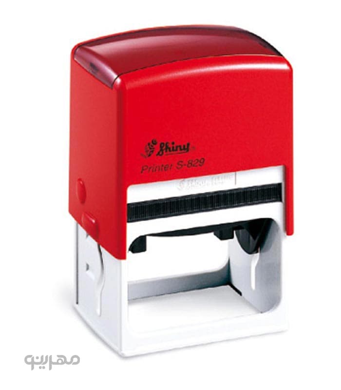 مهر ژلاتینی مستطیل شاینی Shiny S-829 — تصویر ۳