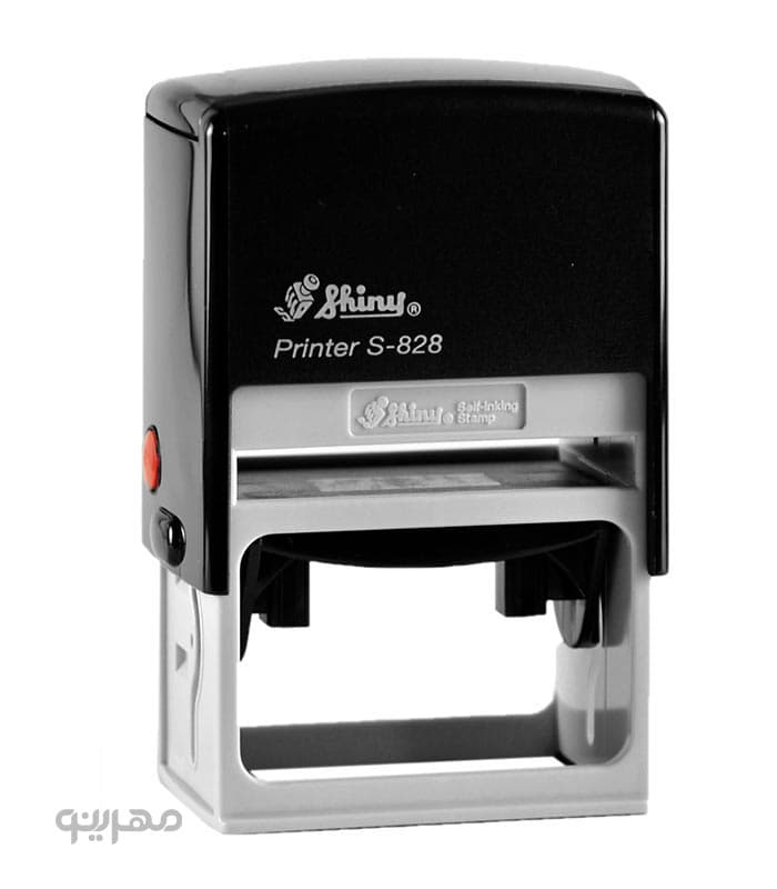 مهر ژلاتینی مستطیل شاینی Shiny S-828 — تصویر ۳