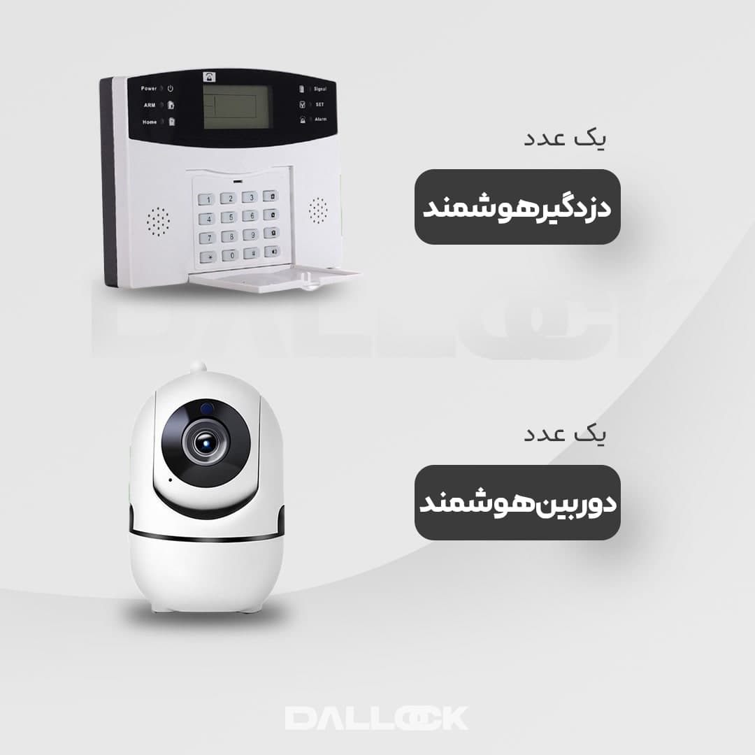 پکیج امنیتی هوشمند: دزدگیر 2HS و دوربین فوتک
