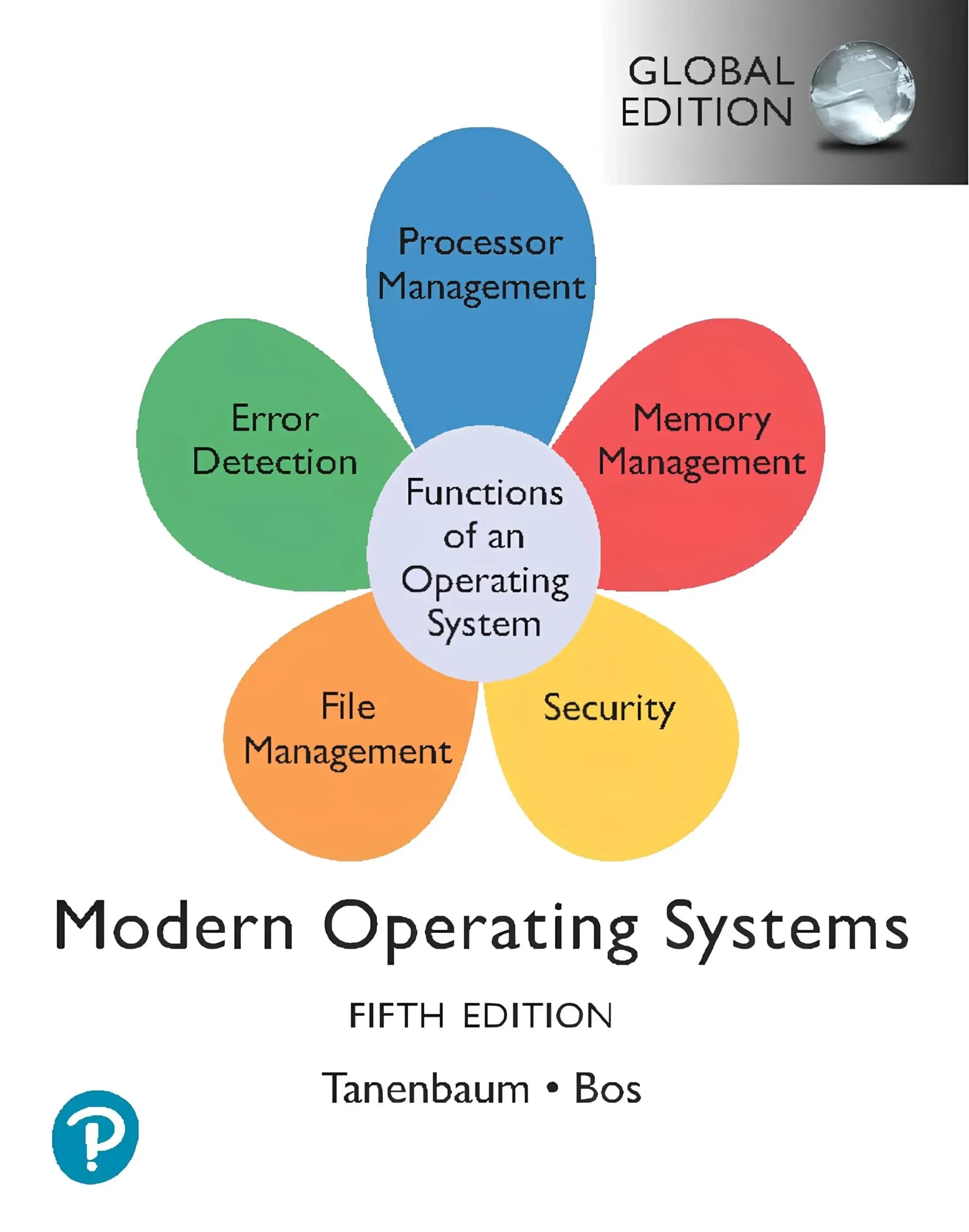 کتاب سیستم‌عامل‌های مدرن ویرایش پنجم (Modern Operating Systems Fifth Edition) نسخه انگلیسی PDF | اندرو اس. تننبام