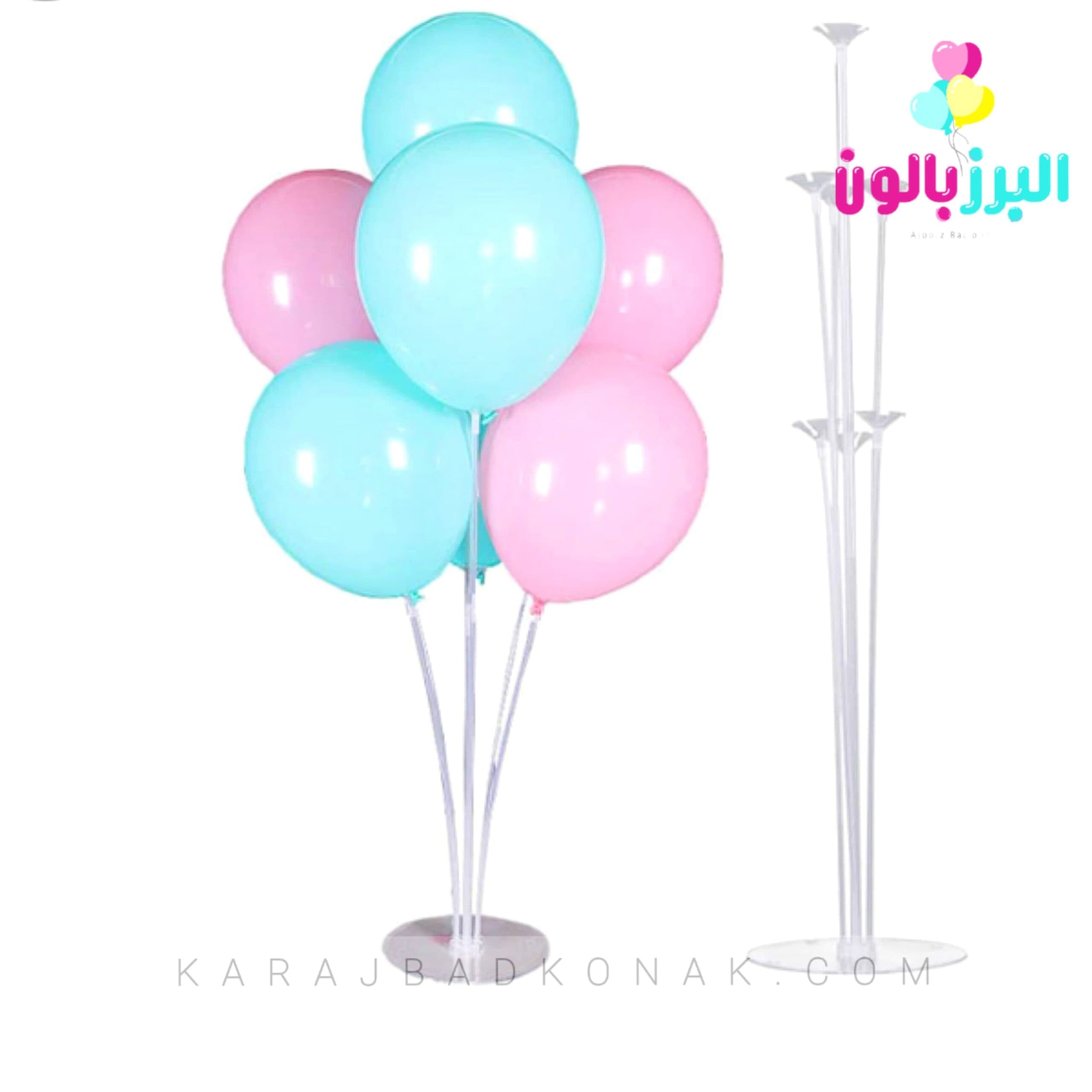 استند بادکنک 7 شاخه