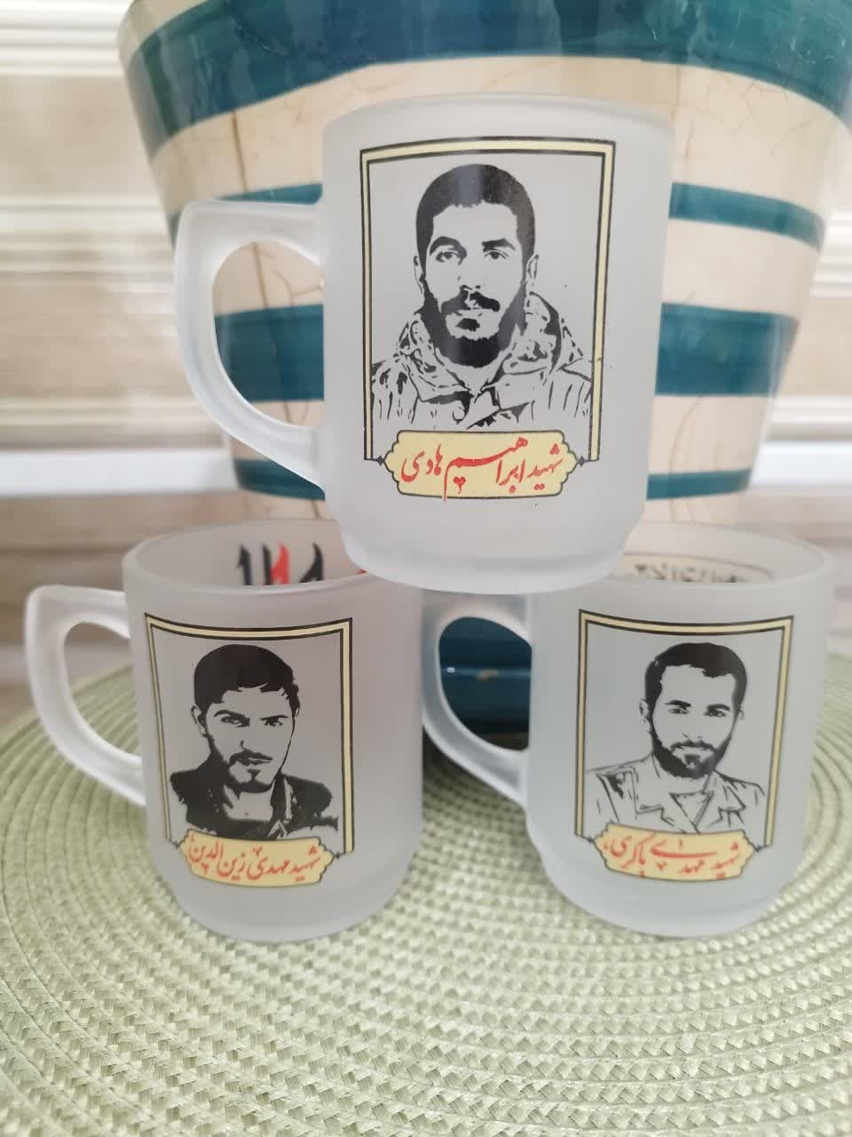 لیوان شهدا(قبل ازسفارش موجودی بگیرید) — تصویر ۳
