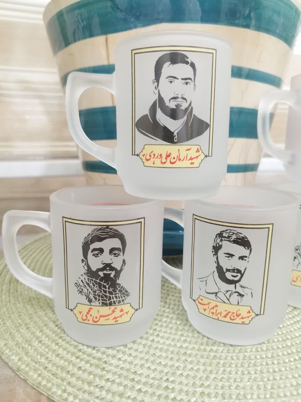 لیوان شهدا(قبل ازسفارش موجودی بگیرید) — تصویر ۲
