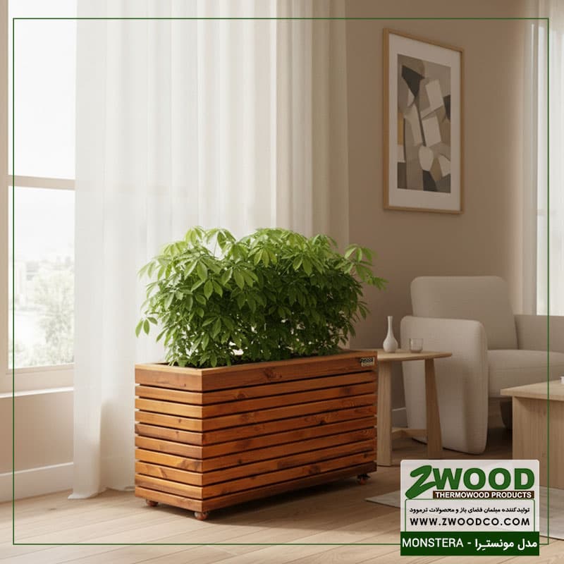 گلدان کادویی مونسترا – برندzwood