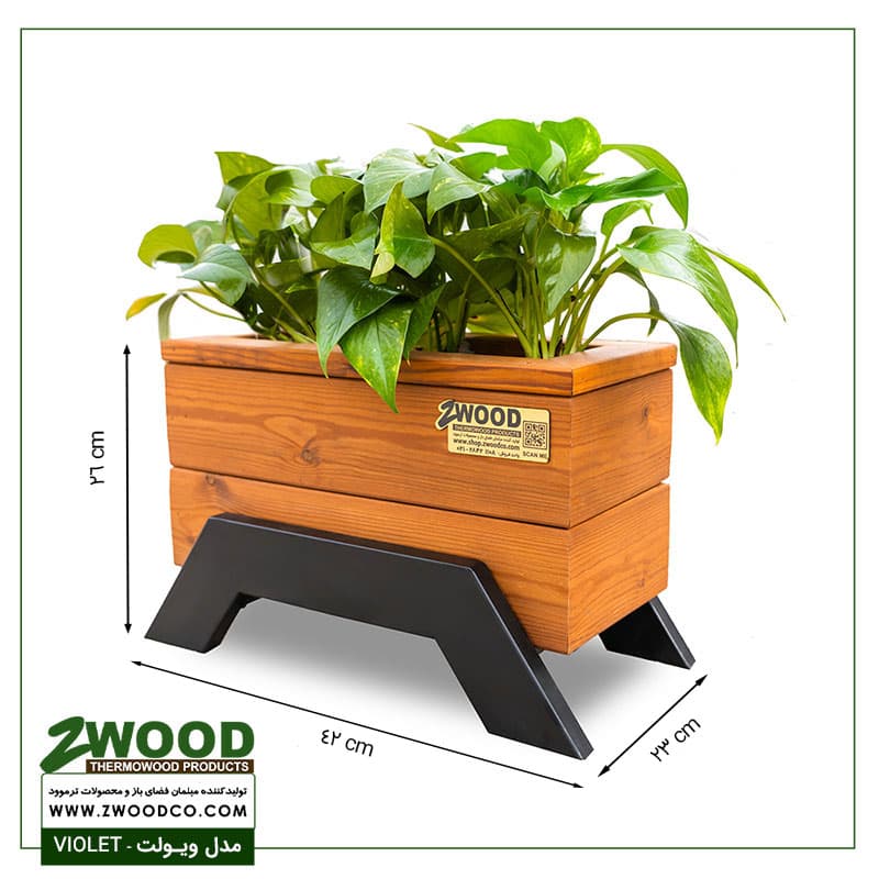 گلدان تبلیغاتی ویولت – برندzwood — تصویر ۲