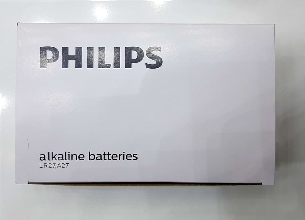 باتری ریموتی 27a آلکالاین فیلیپس (PHILIPS LR27-27A) ورق 5عددی — تصویر ۳
