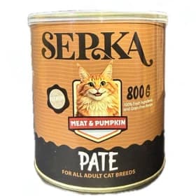 کنسرو گربه سپکا طعم گوشت 800 گرمی | غذای مرطوب Sepka Beef Cat Food