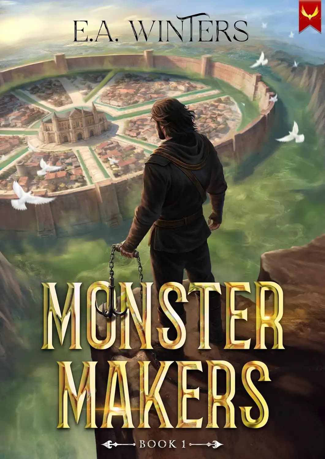 کتاب سازندگان هیولا: یک ماجراجویی آر‌پی‌جی (Monster Makers: A LitRPG Adventure) نسخه انگلیسی PDF | ای. ای. وینترز