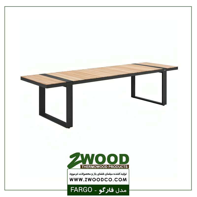 مبلمان نهار خوری فضای باز فارگو-برندzwood — تصویر ۴