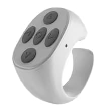 ریموت کنترل بلوتوثی انگشتی Wireless Bluetooth Remote Controller Black jx05 — تصویر ۲