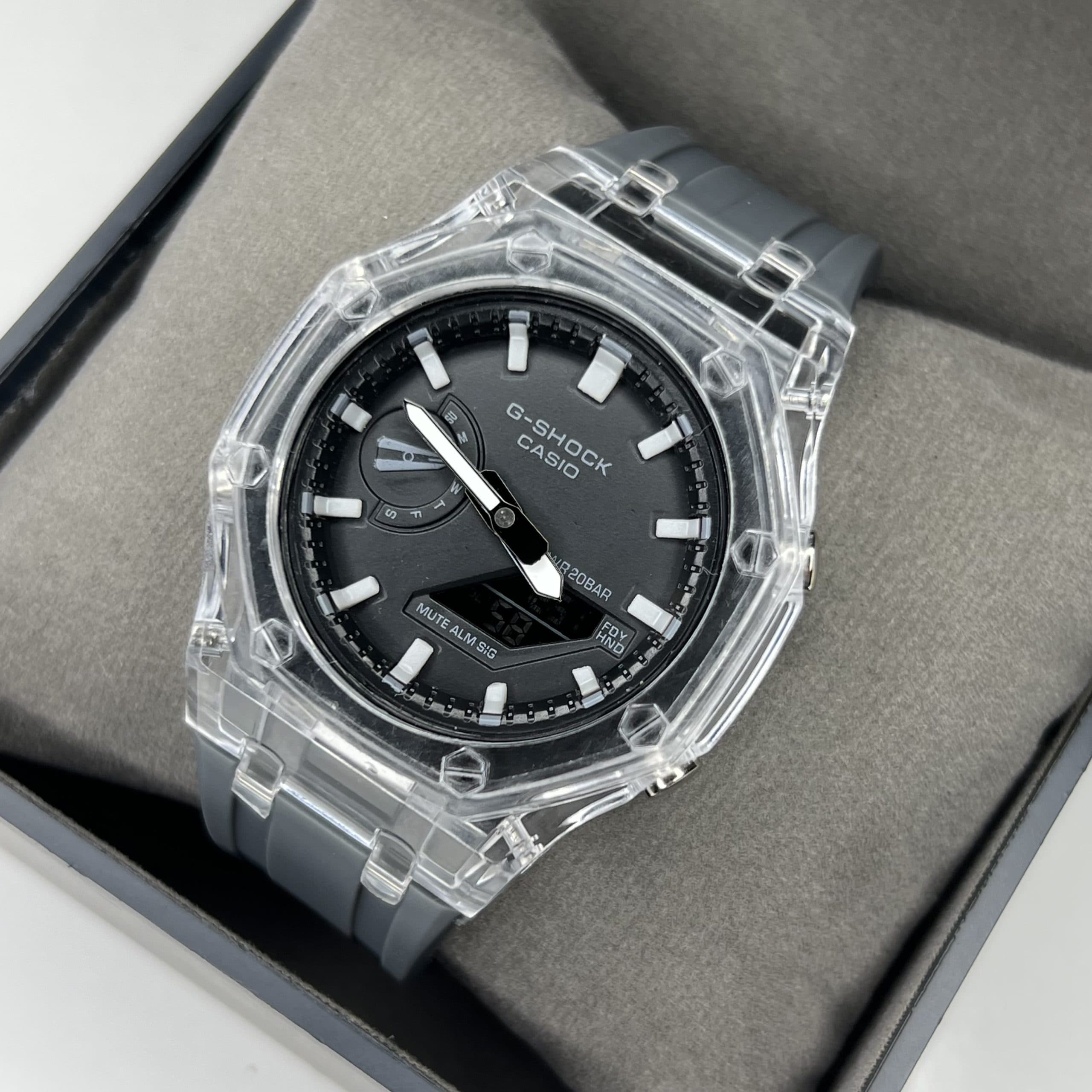 ساعت مچی مردانه کاسیو G_SHOCK پمپی بند رابر — تصویر ۲