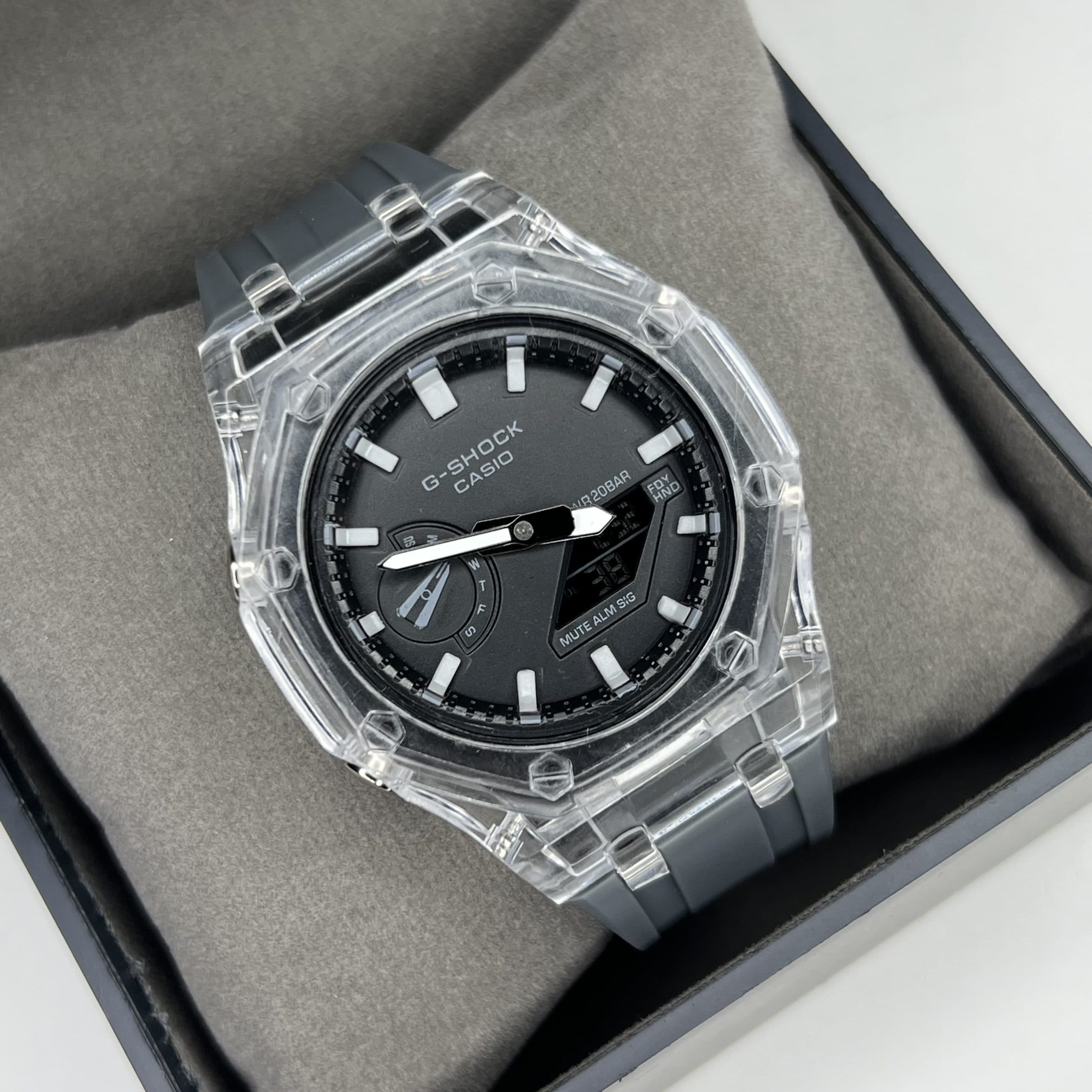 ساعت مچی مردانه کاسیو G_SHOCK پمپی بند رابر — تصویر ۳
