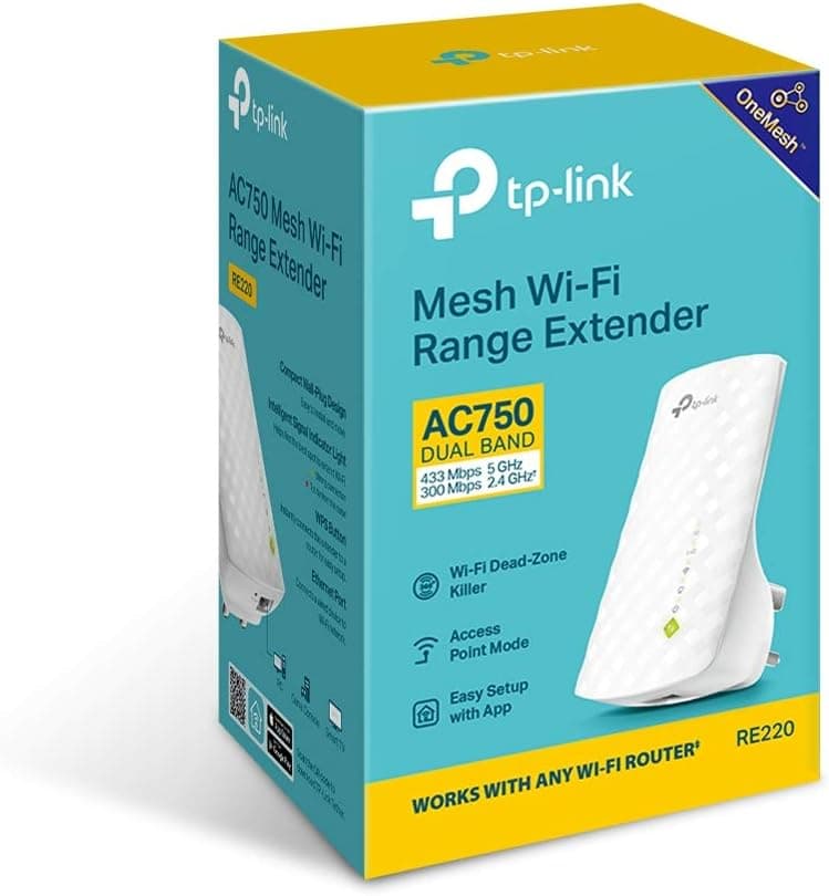 روتر Tp Link دوباند AC750 مدل RE220 — تصویر ۲