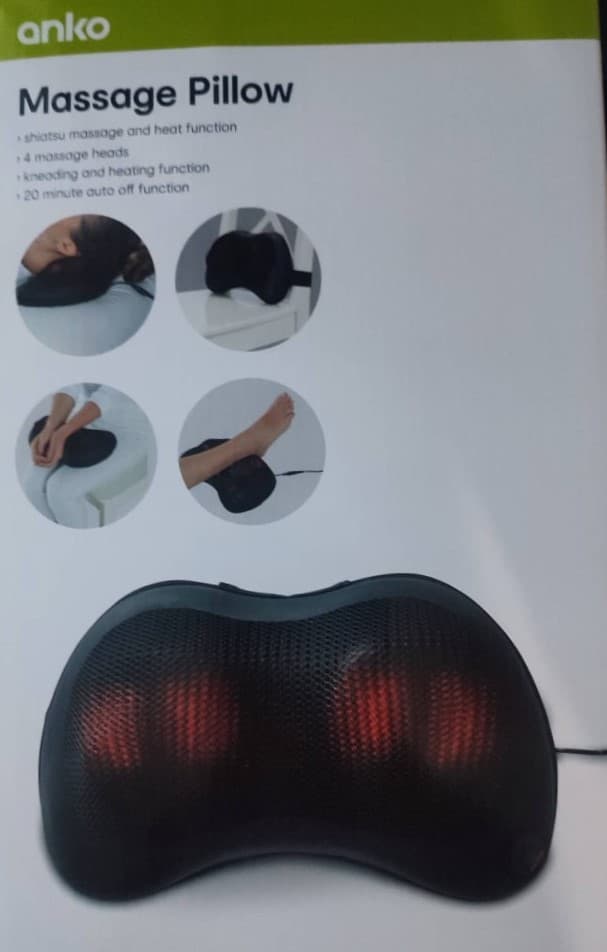 بالشتک ماساژ گرمایشی آنکو Anko Massage Pillow — تصویر ۲
