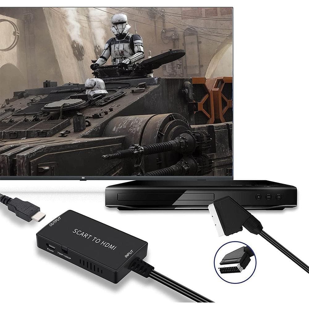 تبدیل SCART به HDMI همراه با کابل HDMI — تصویر ۷