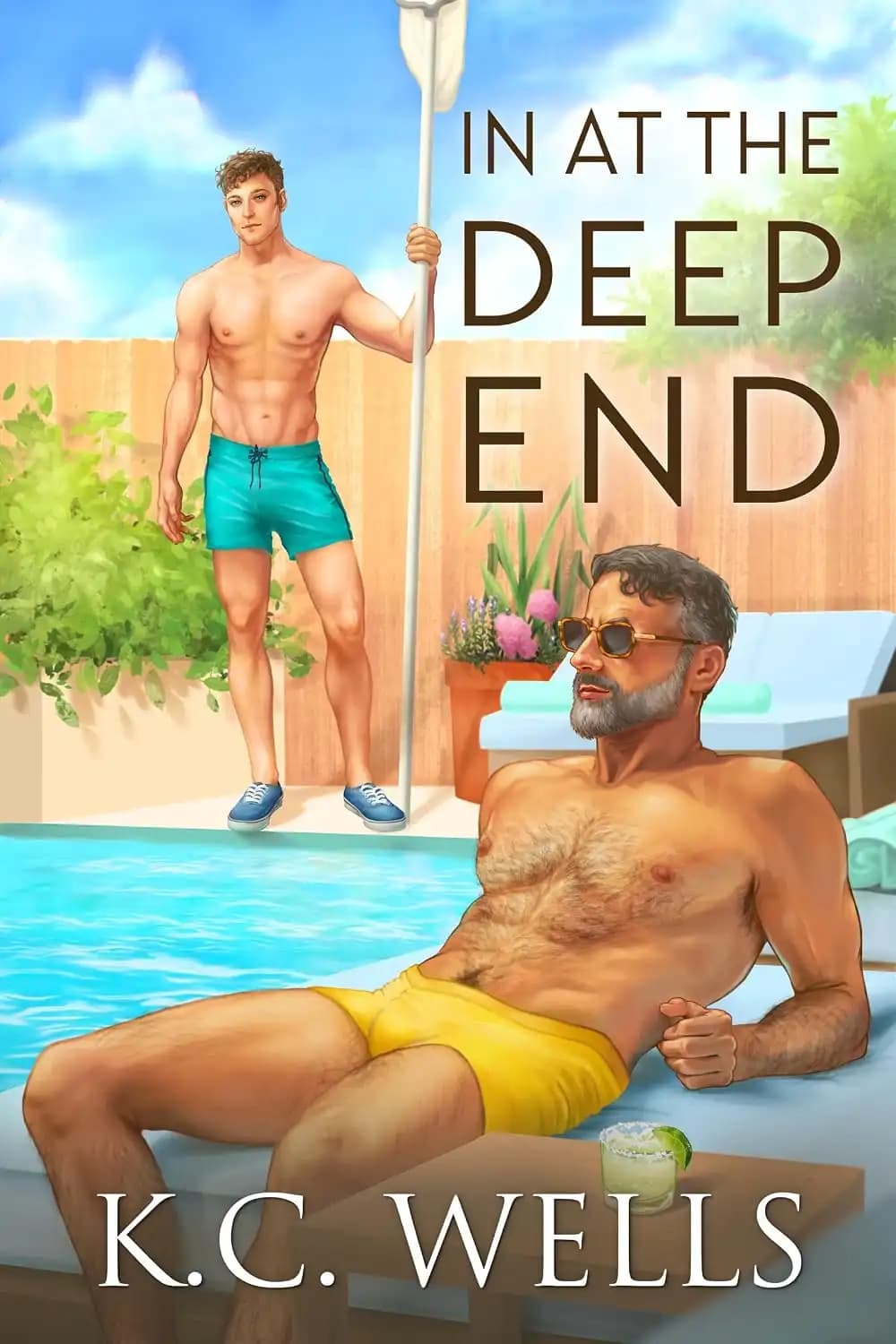 کتاب یکراست به دل ماجرا (In at the Deep End) نسخه انگلیسی PDF | کی. سی. ولز