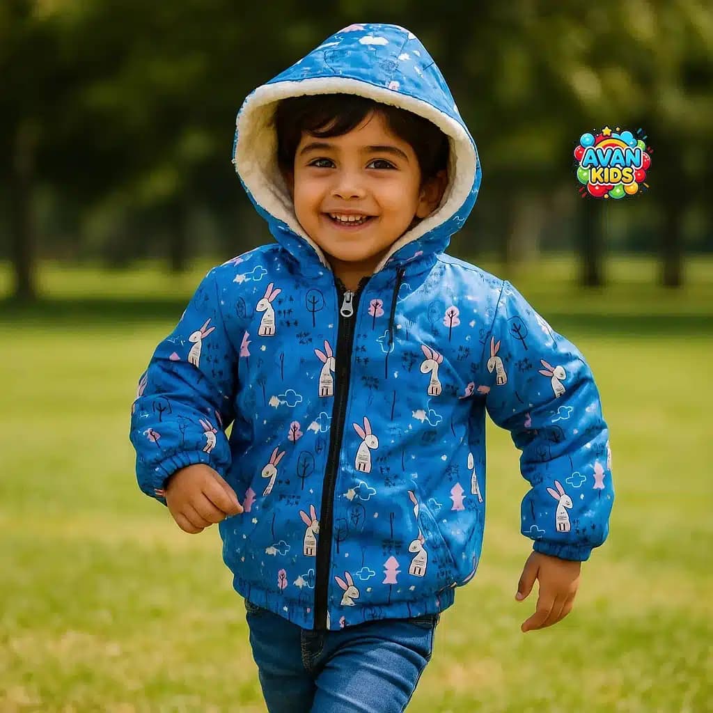 کاپشن بچه گانه خرگوشی کد 4436
