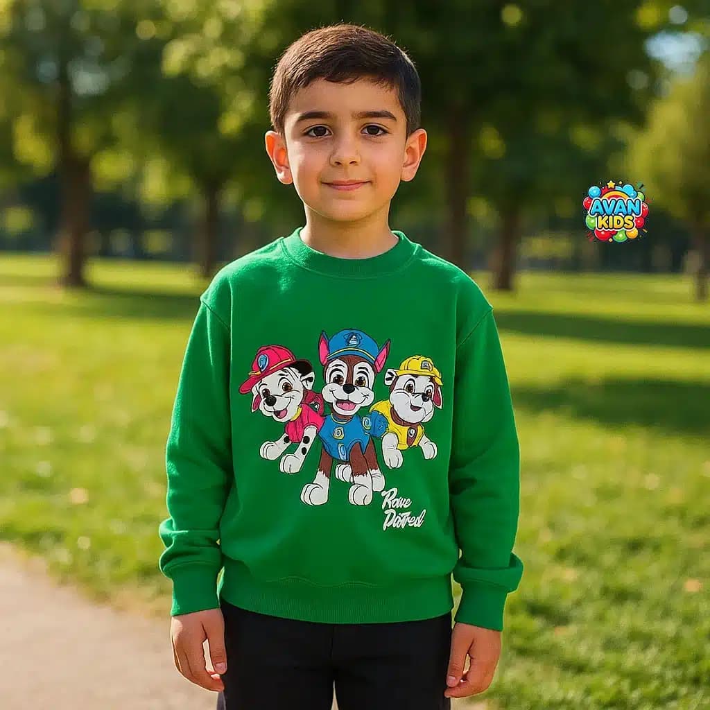بلوز شلوار بچه گانه سگهای نگهبان کد 4432 — تصویر ۴