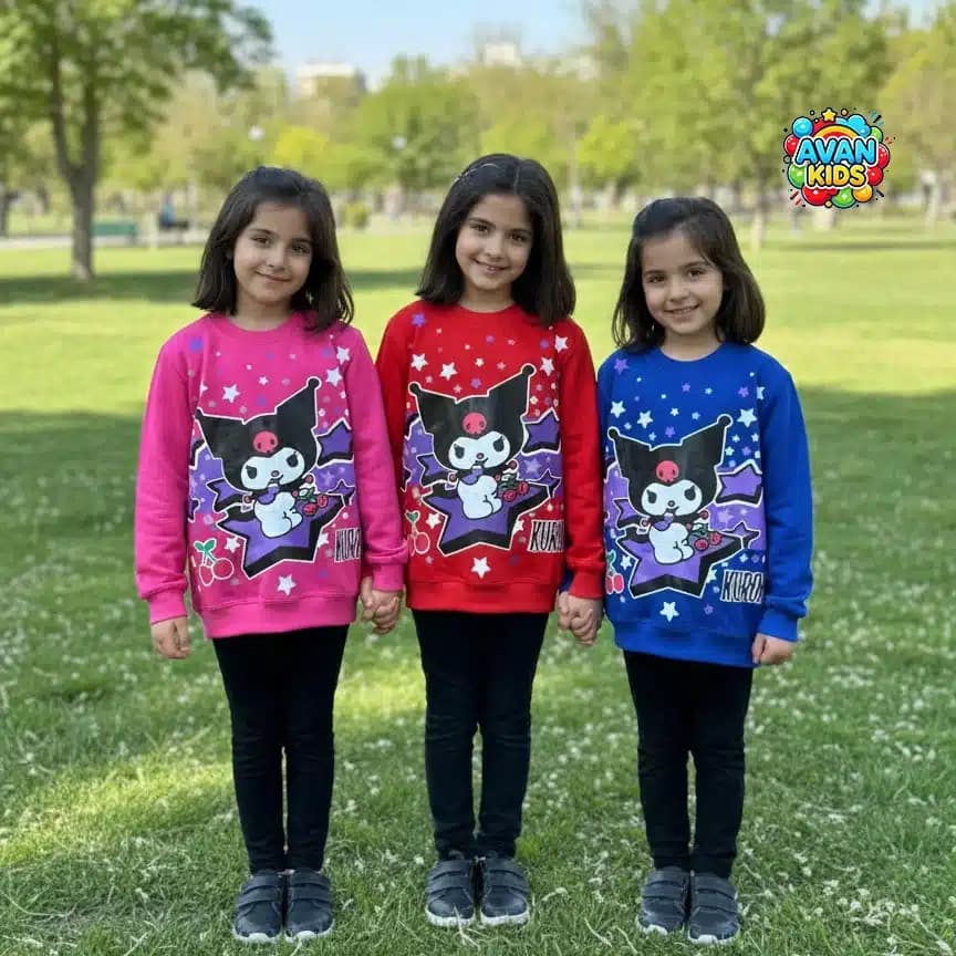 بلوز شلوار بچه گانه کرومی کد 4431
