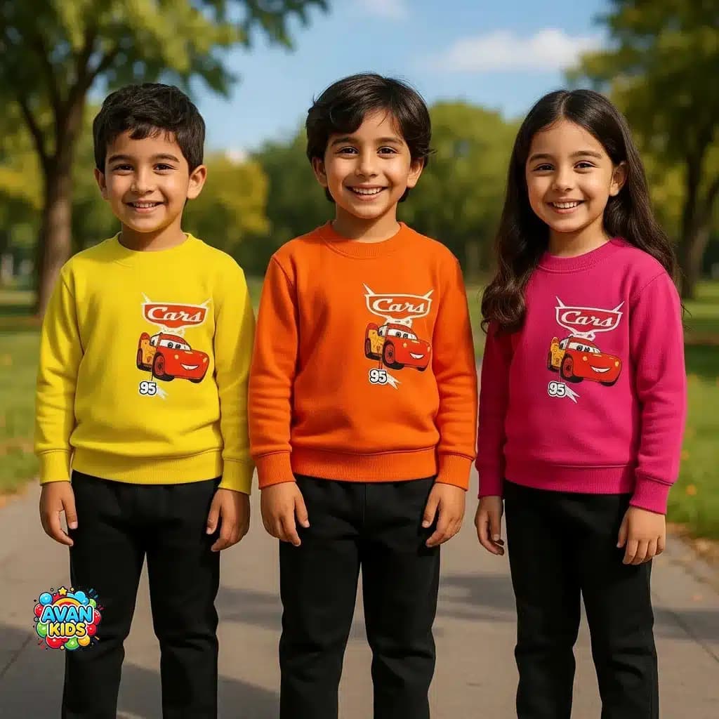 بلوز شلوار بچه گانه Car کد 4430