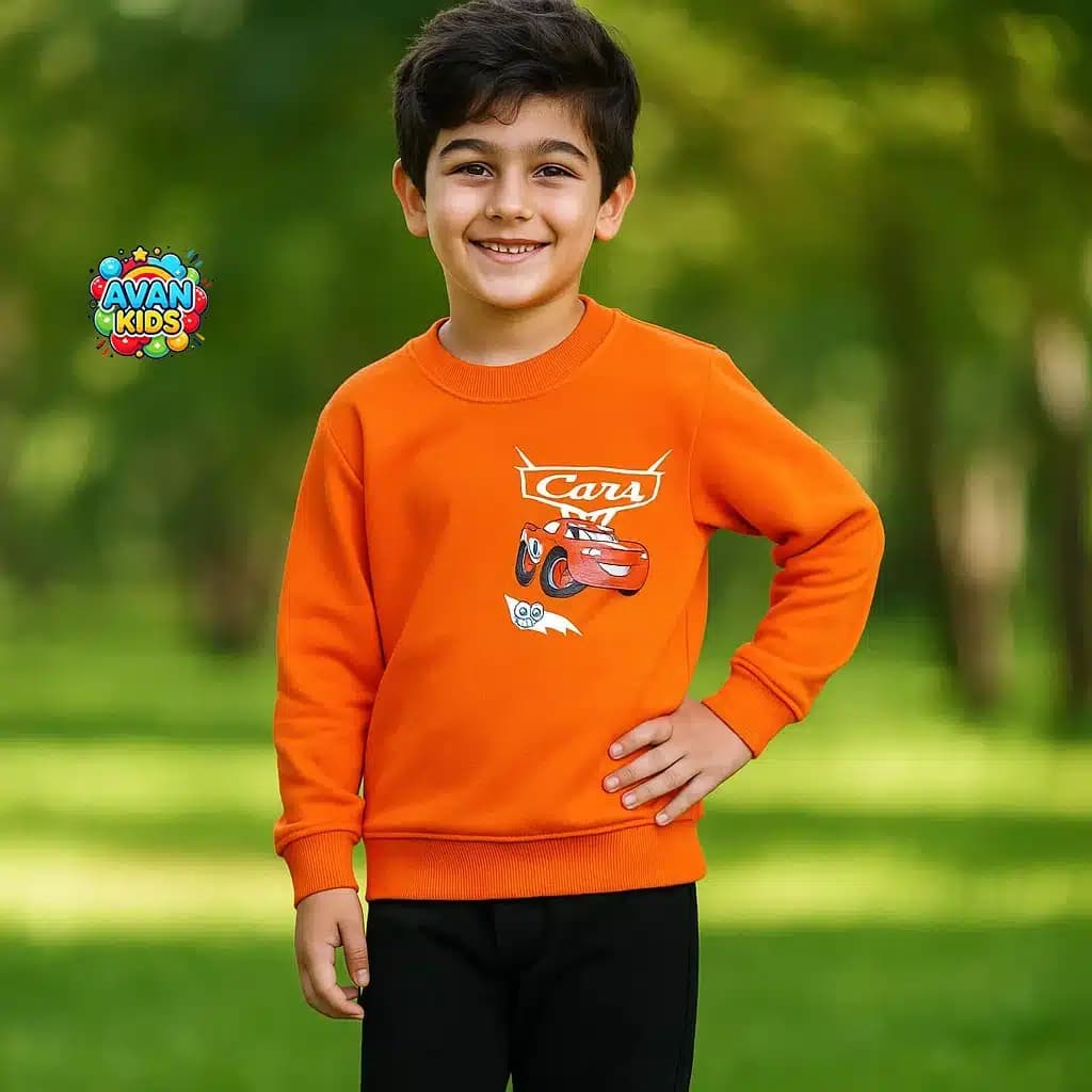 بلوز شلوار بچه گانه Car کد 4430 — تصویر ۴