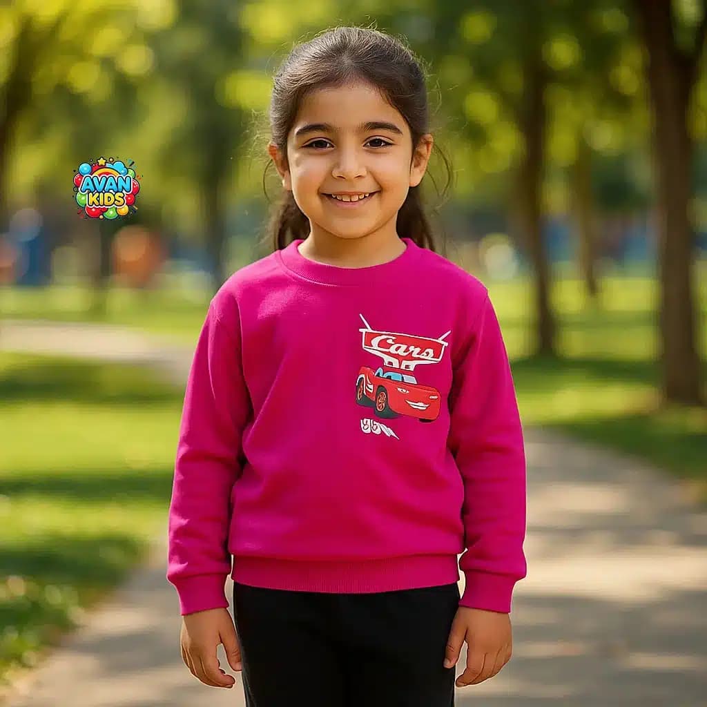 بلوز شلوار بچه گانه Car کد 4430 — تصویر ۳