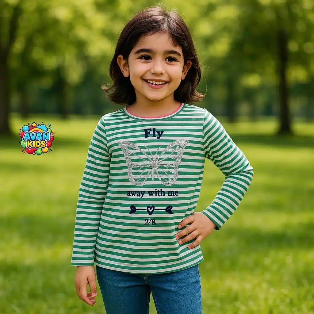 بلوز بچه گانه Q/S کد 4428