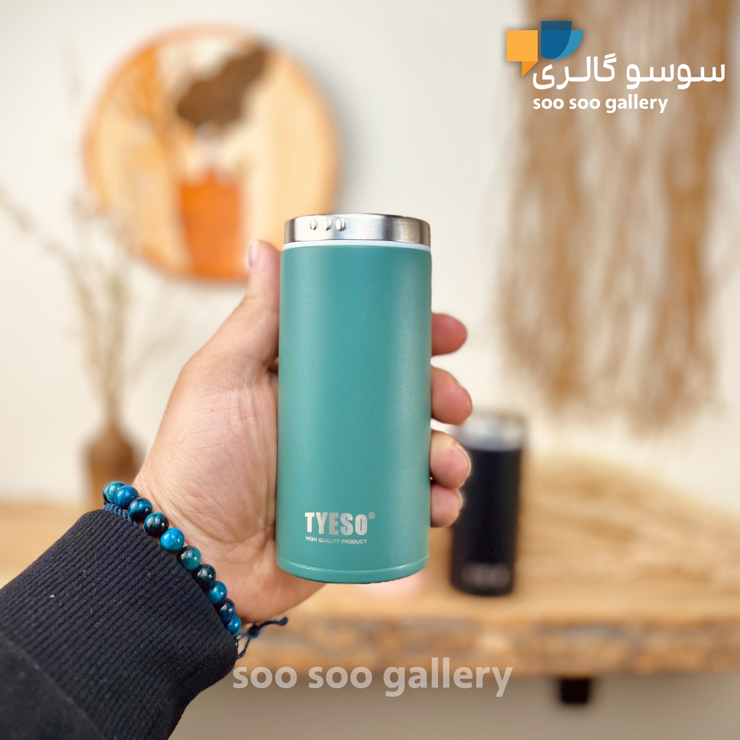 تراول ماگ تایسو مینی TS-8738B برند (TYESO) حجم 200 میلی لیتر — تصویر ۲