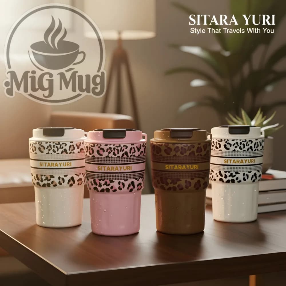 تراول ماگ پلنگی سیتارا Sitarayuri (اورجینال) — تصویر ۲