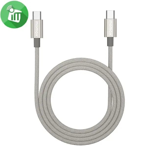 کابل شارژ سریع تایپ‌سی به تایپ‌سی مومکس ۶۰ وات | Momax Elite DC29 USB-C to USB-C 60W Cable 1.5m — تصویر ۲