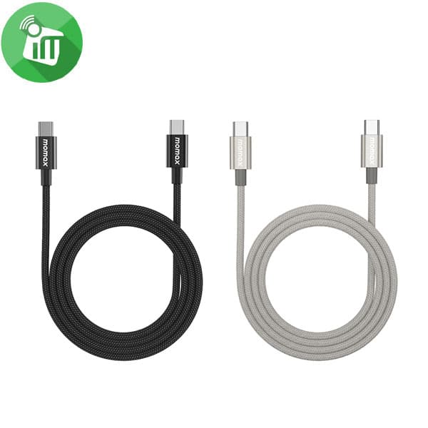 کابل شارژ سریع تایپ‌سی به تایپ‌سی مومکس ۶۰ وات | Momax Elite DC29 USB-C to USB-C 60W Cable 1.5m — تصویر ۳