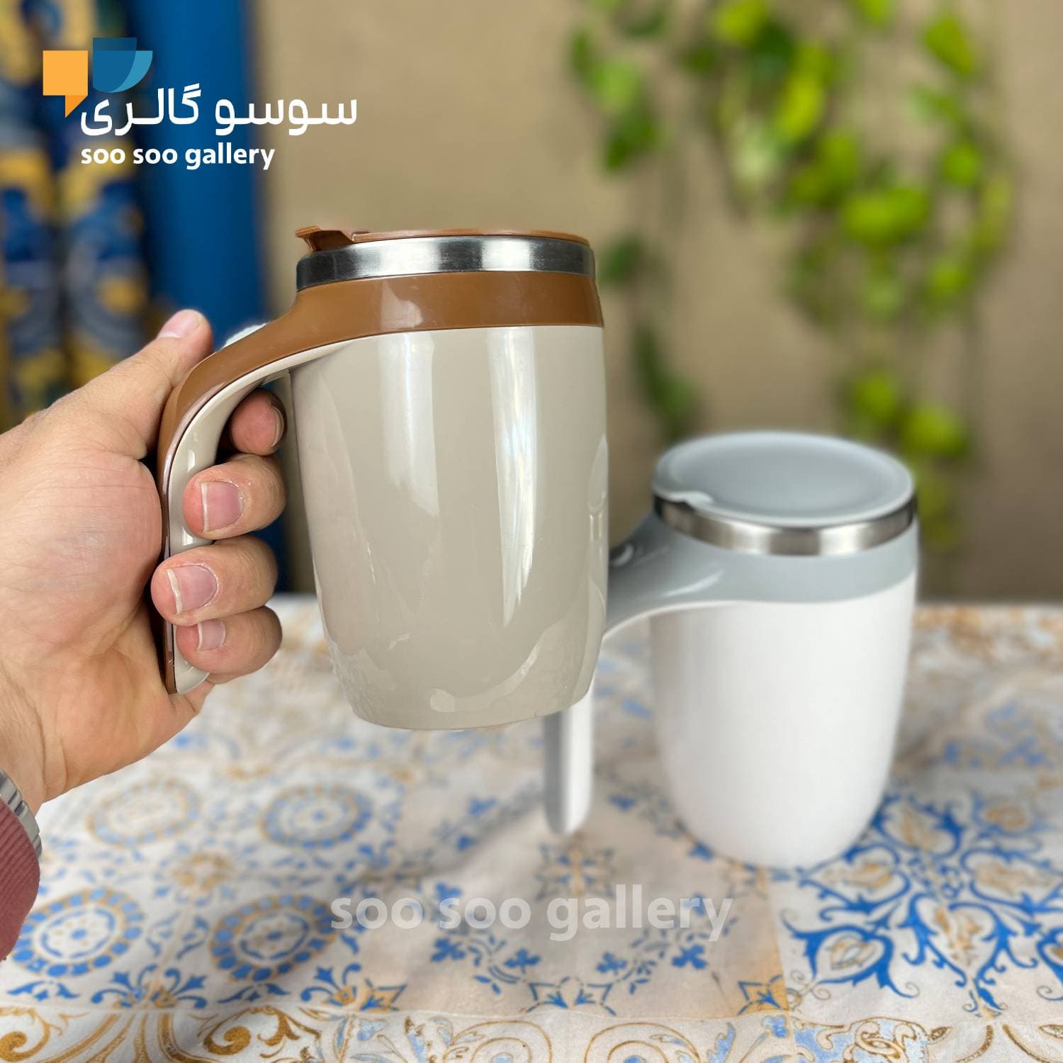 ماگ همزن دار مگنتی (مغناطیسی) — تصویر ۲