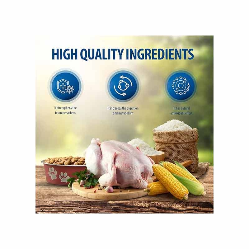 رفلکس پلاس گربه عقیم شده (استرلایز) با طعم مرغ 1.5 کیلو — تصویر ۵