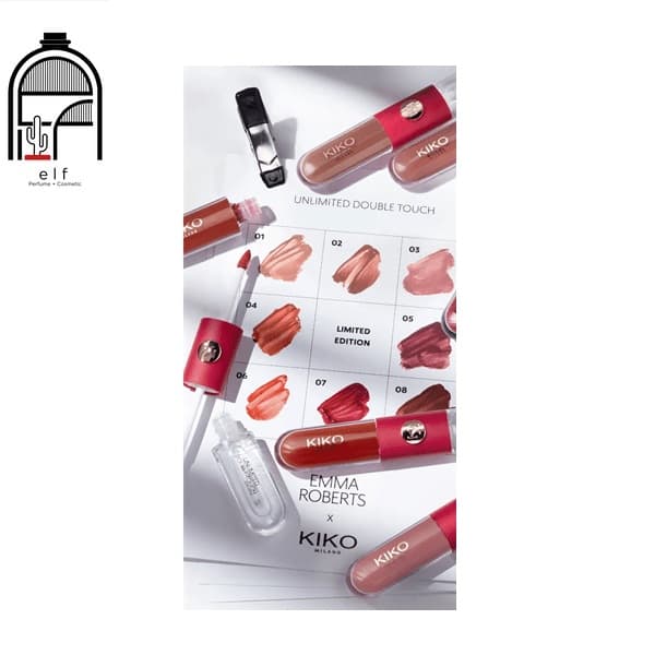 رژلب مایع kiko مدل unlimited double touch — تصویر ۲