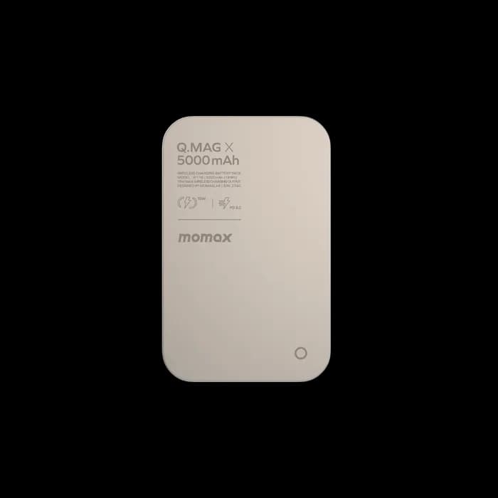 پاوربانک مغناطیسی و شارژر ۳۰ وات مومکس تیتانیوم ست | Momax Q.Mag X Titanium Set 30W Power Bank — تصویر ۴