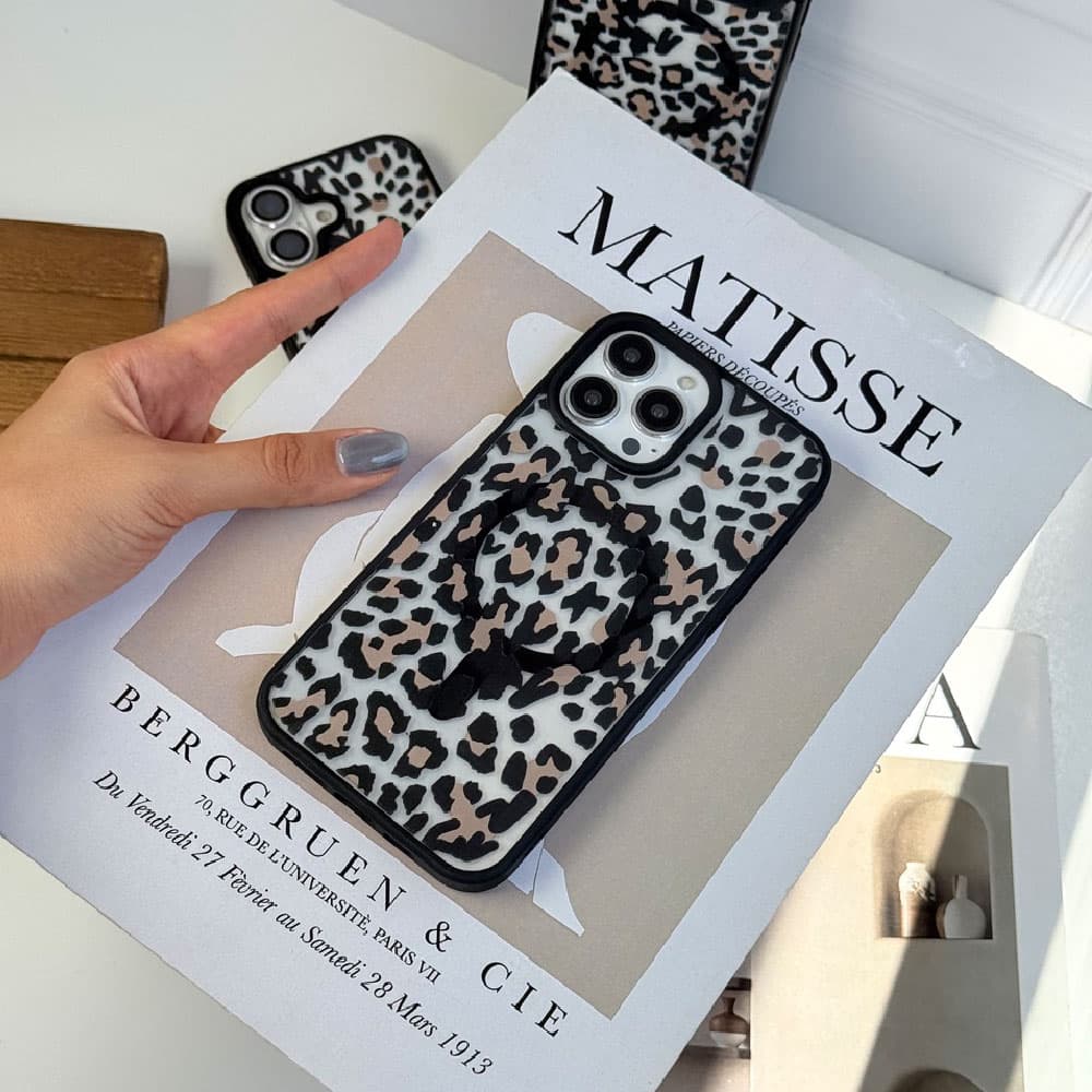 قاب پلنگی مگ سیف کد mb مناسب برای گوشی موبایل آیفون Apple iPhone 12 / 12 Pro / 12 Pro Max / 13 / 13 Pro / 13 Pro Max / 14 / 14 Pro / 14 Pro Max / 15 / 15 Pro / 15 Pro Max / 16 / 16 Pro / 16 Pro Max /
