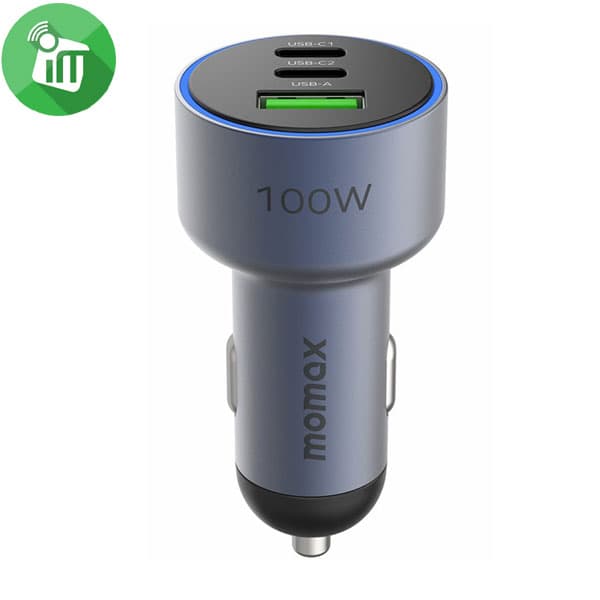 شارژر فندکی ۳ پورت ۱۰۰ وات مومکس | Momax MoVe 100W 3-Port Car Charger UC17 — تصویر ۶