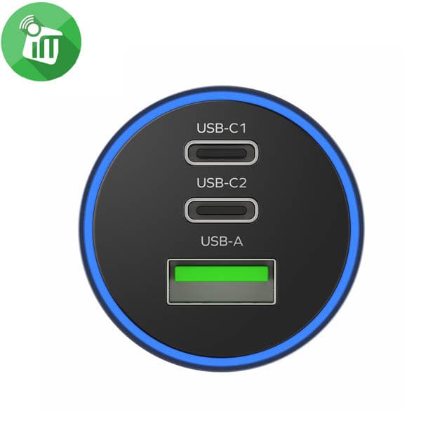 شارژر فندکی ۳ پورت ۱۰۰ وات مومکس | Momax MoVe 100W 3-Port Car Charger UC17 — تصویر ۴