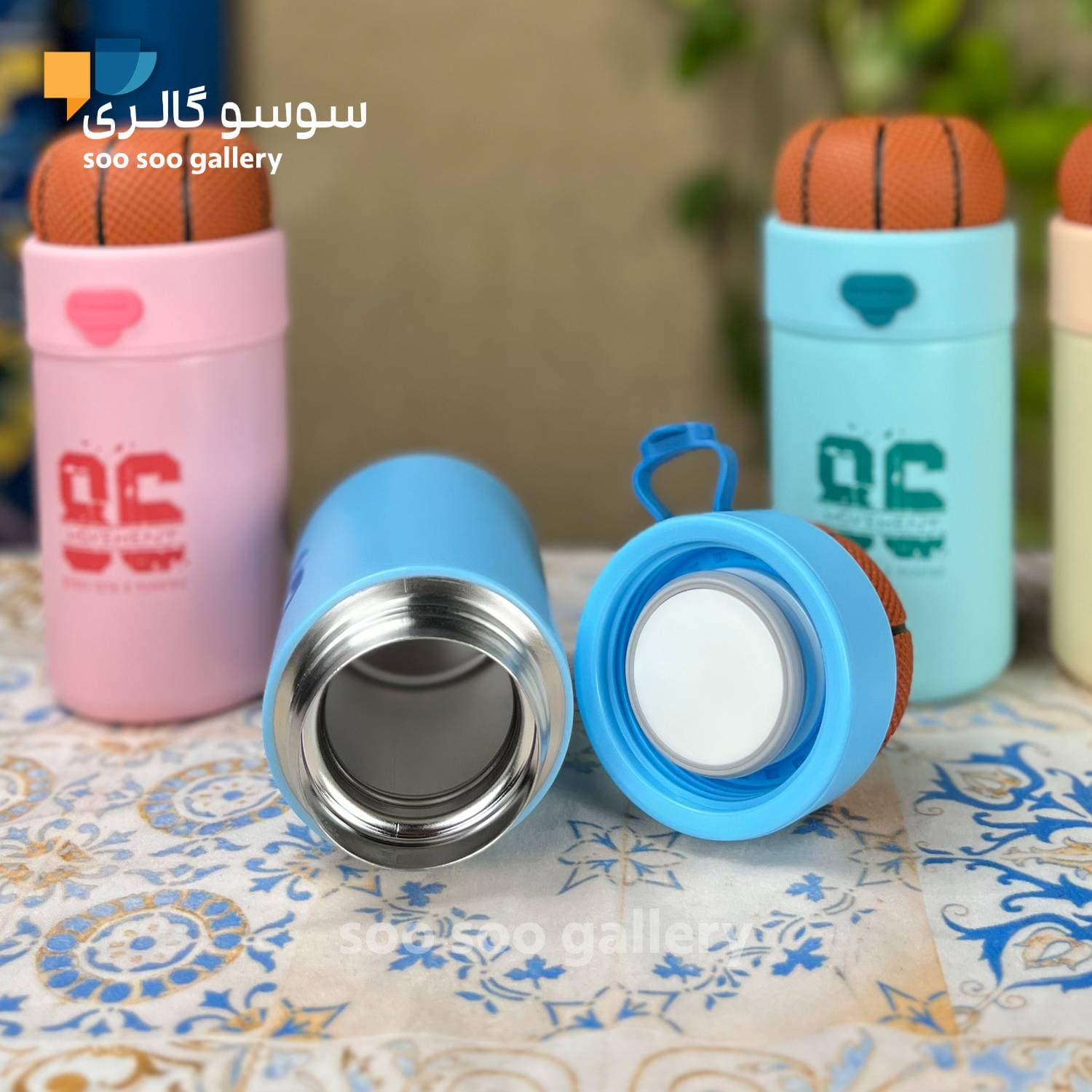 تراول ماگ توپ بسکتبال سوت دار حجم 300 میلی لیتر — تصویر ۷