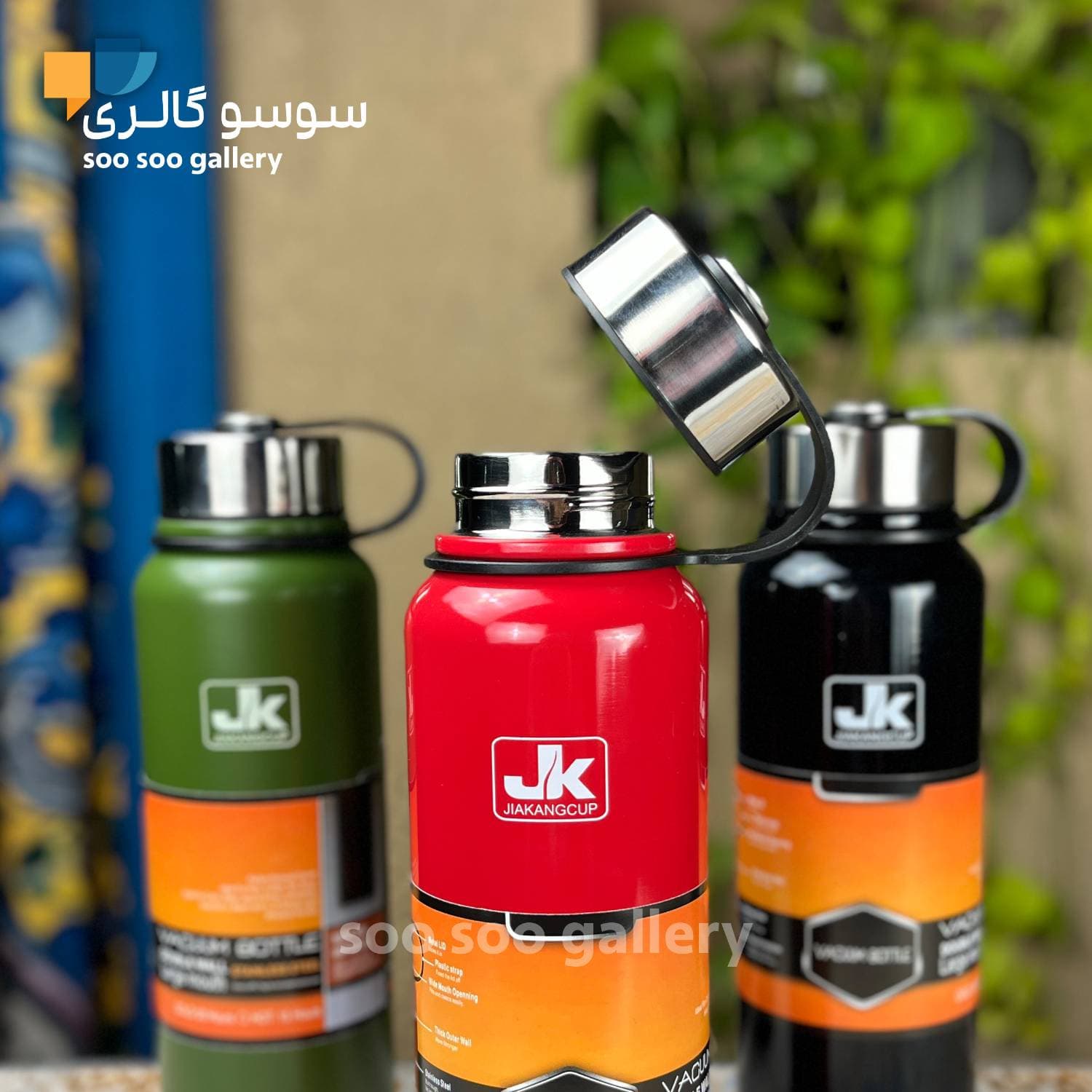 فلاسک ژیاکانگ JK درب پیچی 1100 میلی لیتر — تصویر ۳