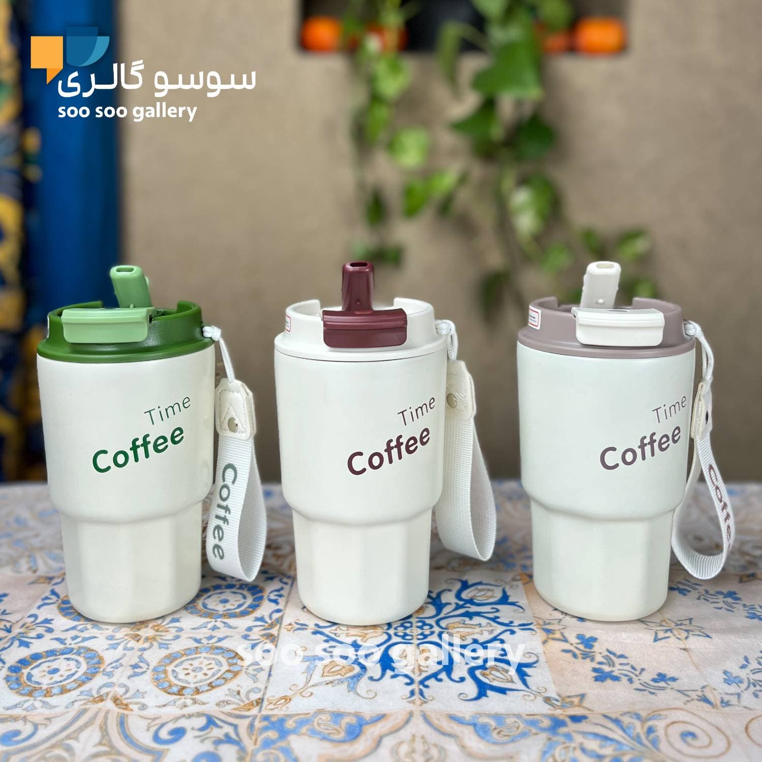 تراول ماگ کافی تایم دو حالته 450 میلی لیتر — تصویر ۳
