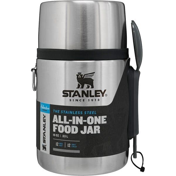 OpenBox – ظرف غذای استنلی مدل Stanley All-in-One Food Jar، گرم نگه داشتن غذا تا ۱۲ ساعت، همراه با قاشق و محفظه مخفی