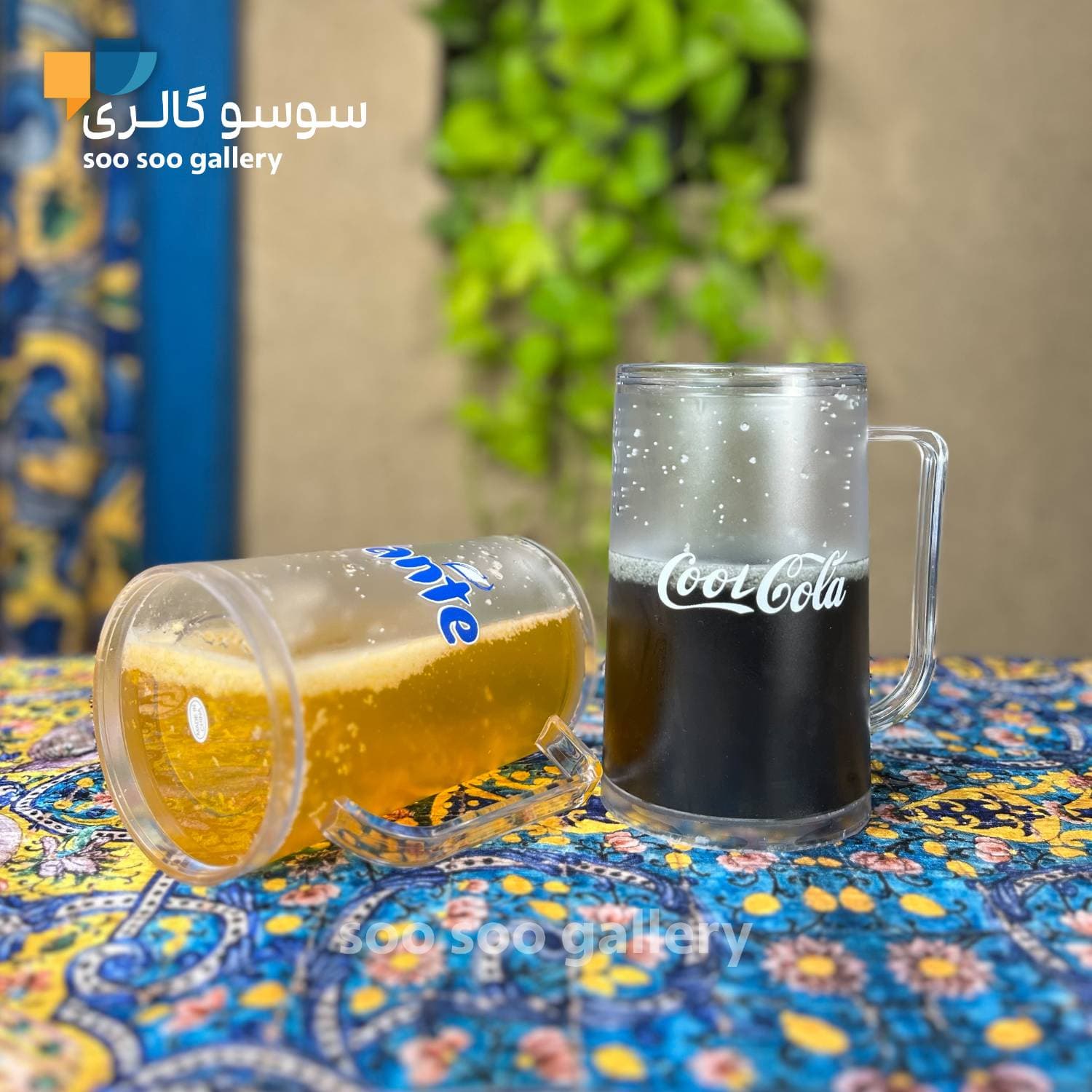 ماگ دوجداره نوشابه ای طرح کوکاکولا و فانتا — تصویر ۵