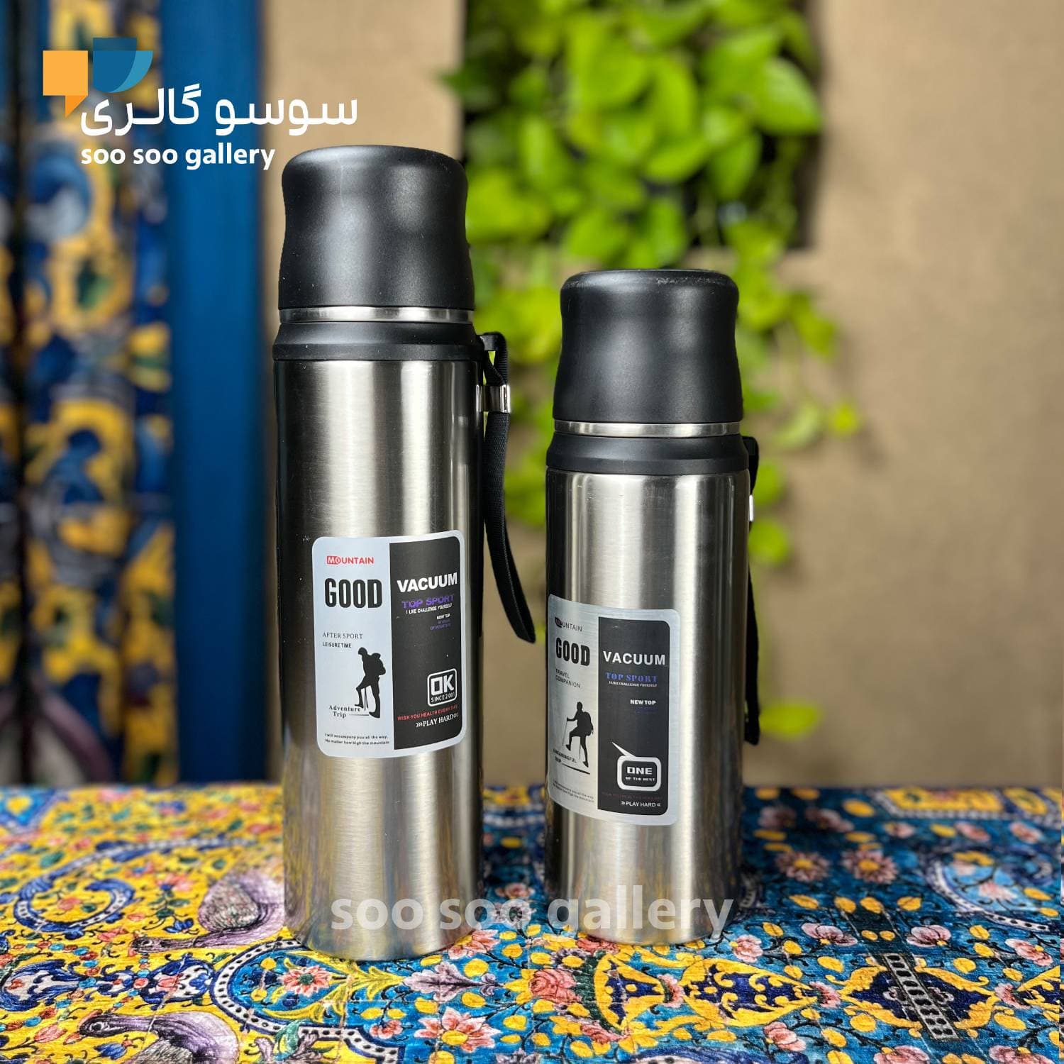 فلاسک کوهنوردی GOOD VACUUM درب لیوانی — تصویر ۶