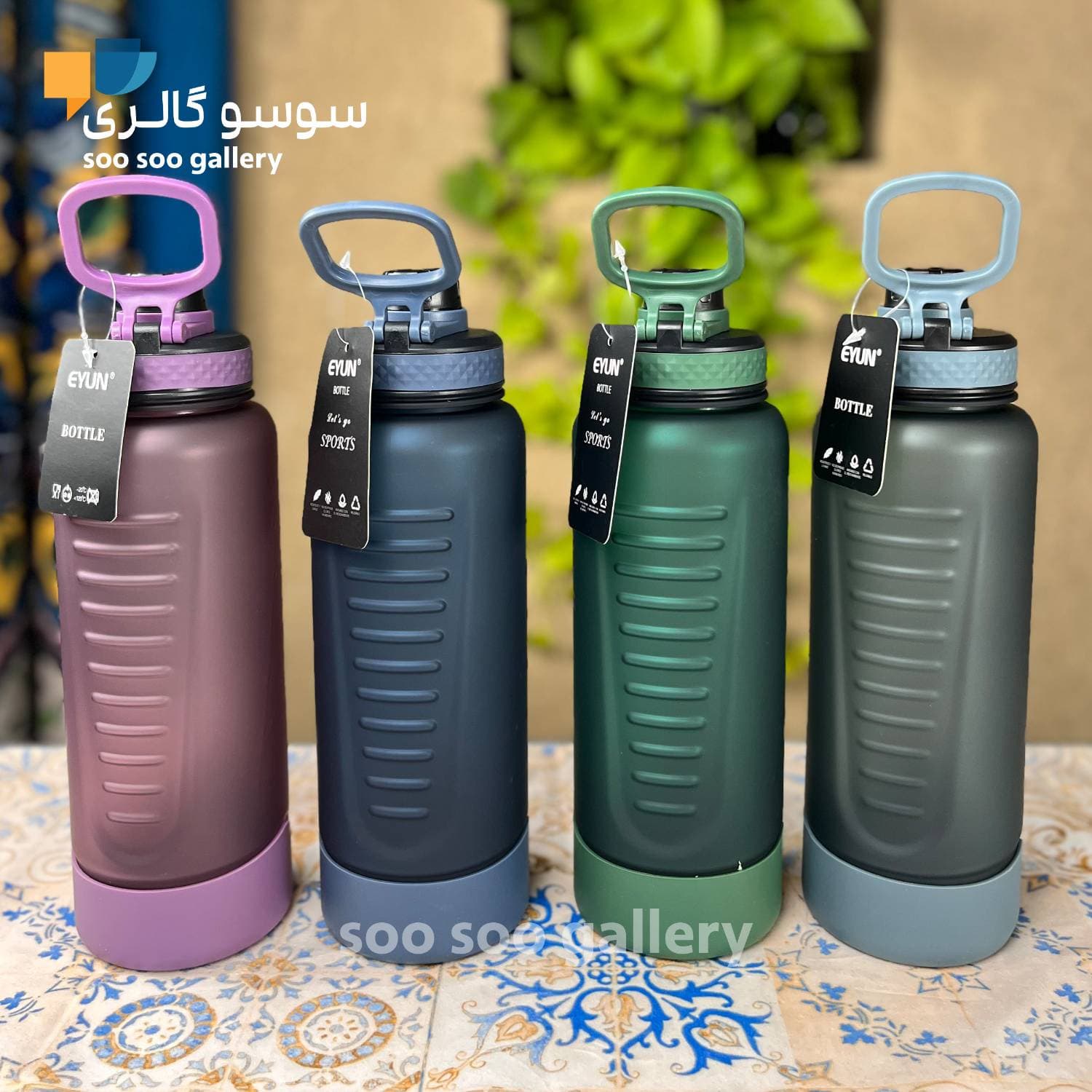قمقمه باشگاهی زیر سیلیکونی برند ایون ا لیتر — تصویر ۳