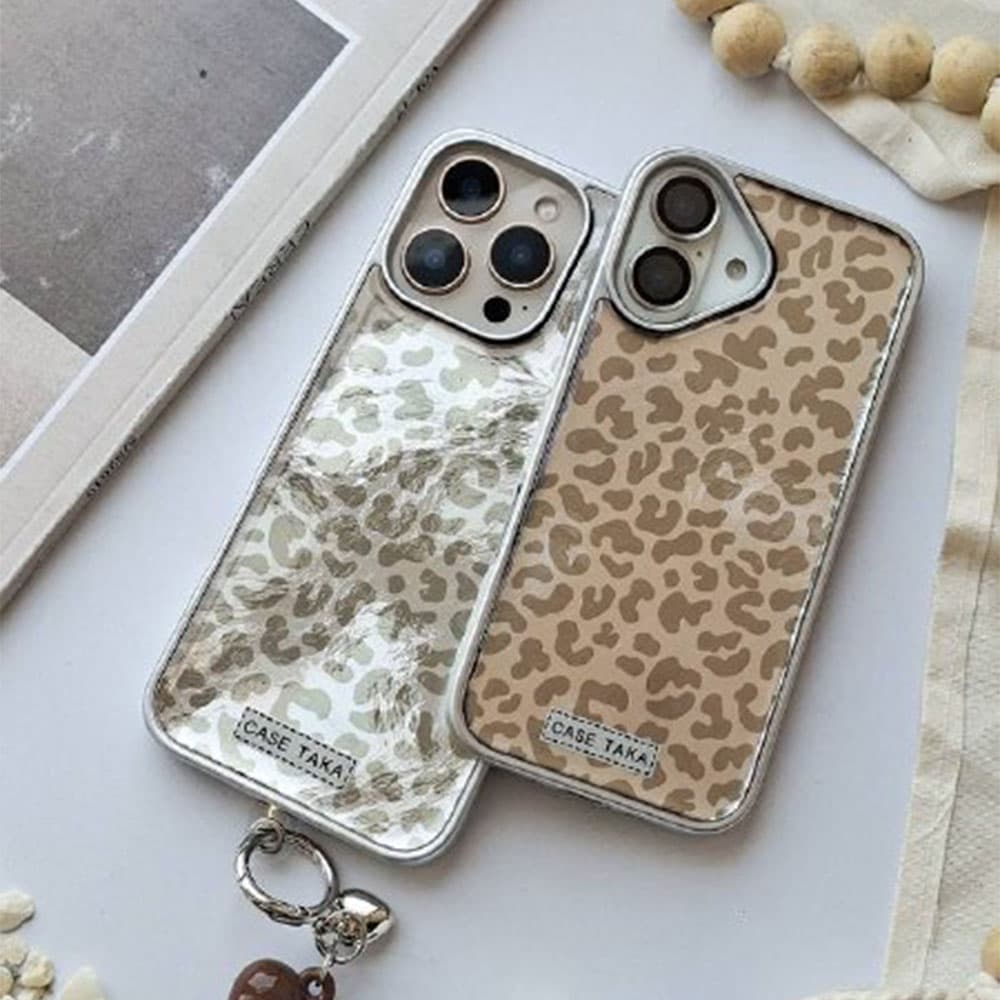 قاب Gray Leopard همراه با آویز قلب کد LX مناسب برای گوشی موبایل شیائومی ردمی Xiaomi Redmi Note 13 4G / Note 13 Pro 4G / Note 14 4G / Note 14 Pro 4G — تصویر ۲